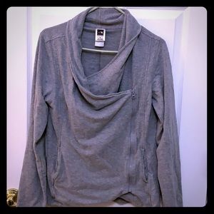 North Face Zip Up Sweatshirt